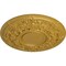 Ekena Millwork Jackson Ceiling Medallion (Fits Canopies up to 13 1/2"), 32 3/4"OD x 2 1/2"P, Iridescent Gold CM32JAIGS - alternate 3